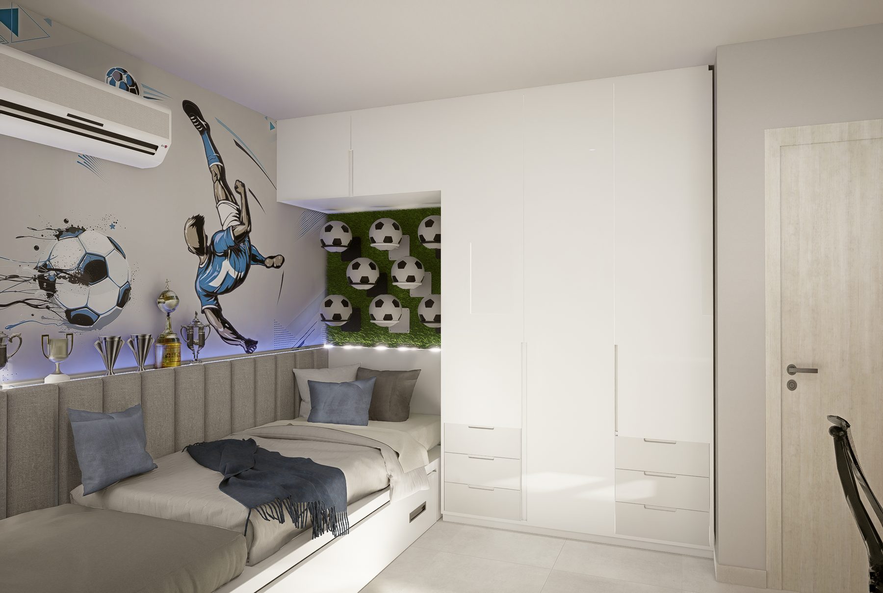 Irena · Dormitorio de Mateo